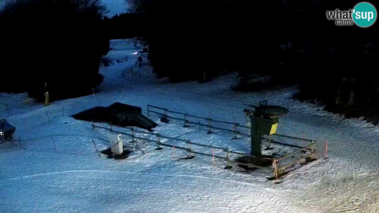 Smučišče Mariborsko Pohorje – spletna kamera Ruška zgoraj