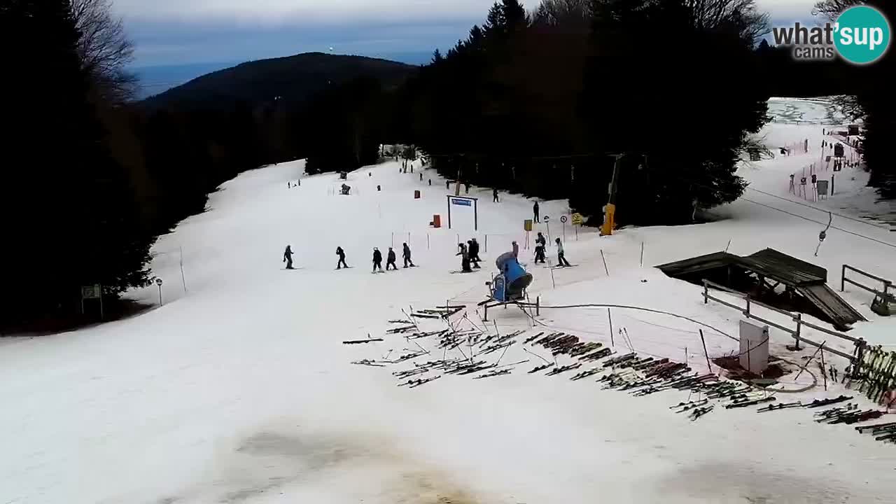 Stations de ski Maribor Pohorje web cam Ruška