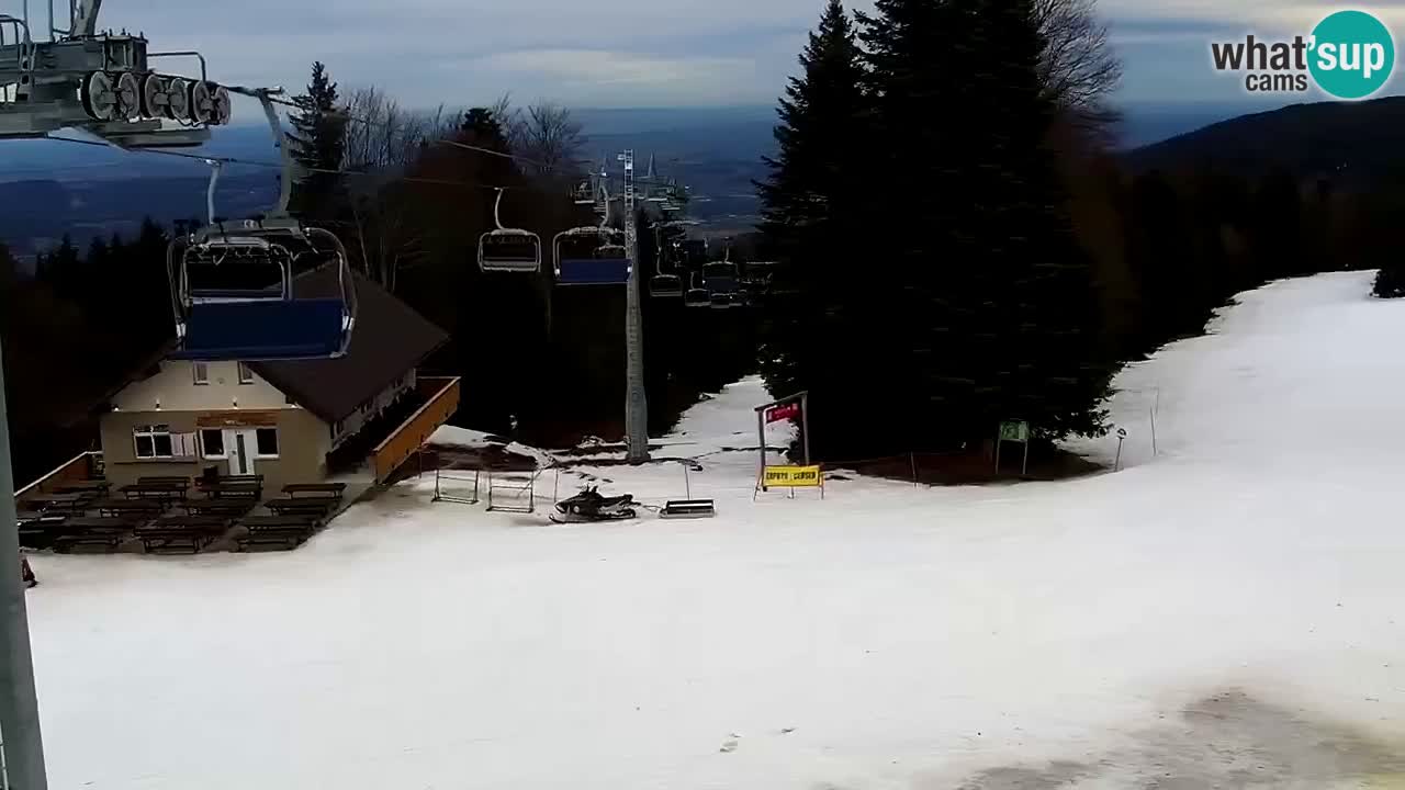 SKI Maribor Pohorje webcam Ruška