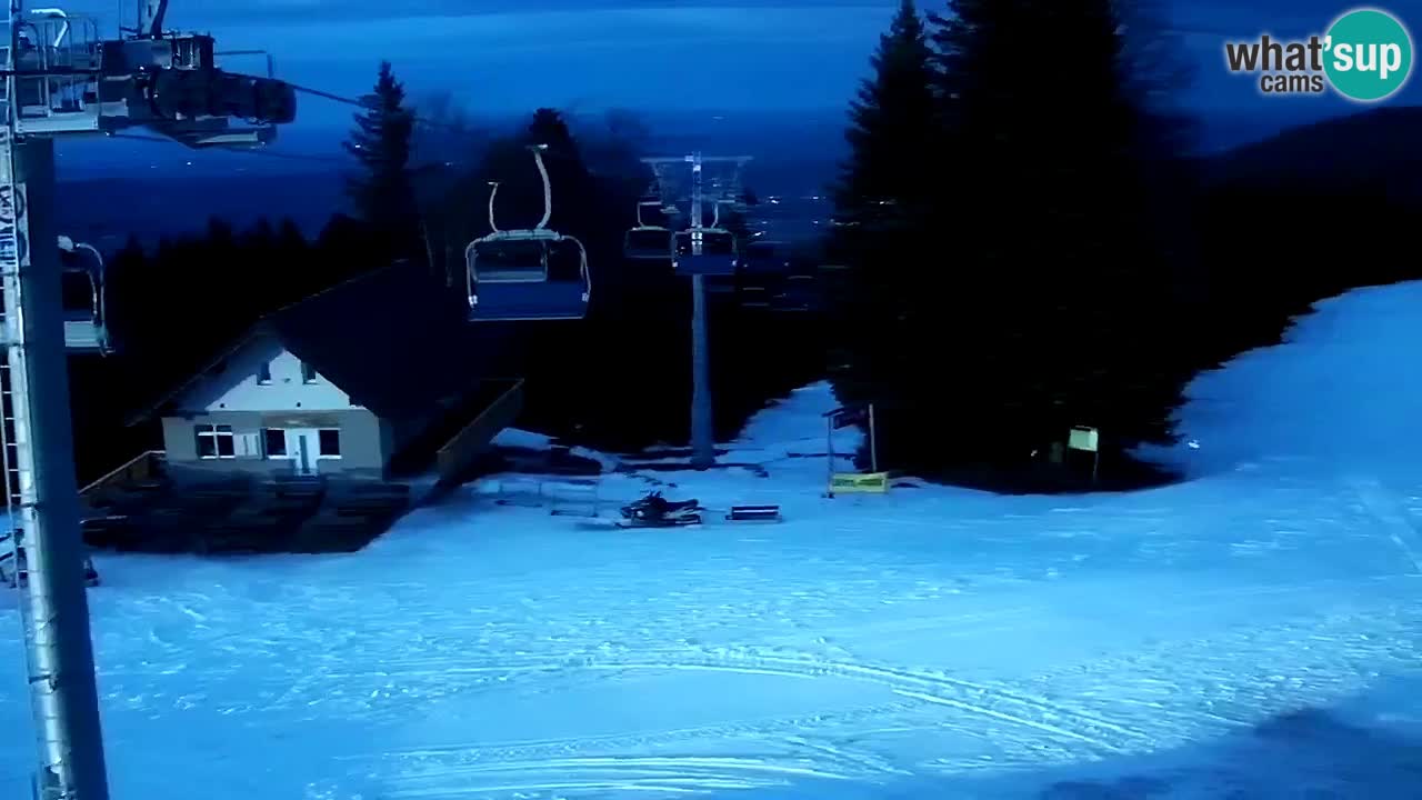 Skijalište Maribor Pohorje web kamera Ruška