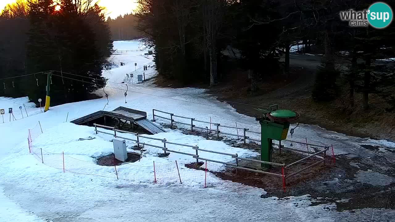 Skijalište Maribor Pohorje web kamera Ruška