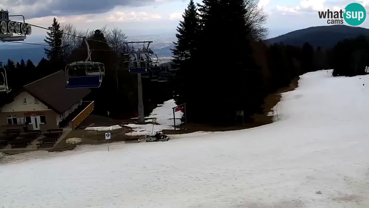 Skijalište Maribor Pohorje web kamera Ruška