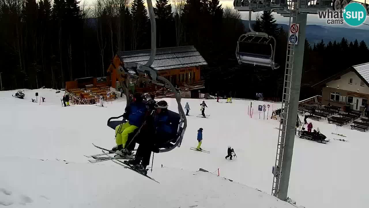 Stations de ski Maribor Pohorje web cam Ruška