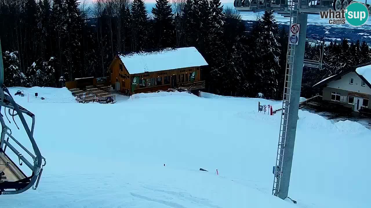 Estaciones de esquí Maribor Pohorje en vivo Ruška