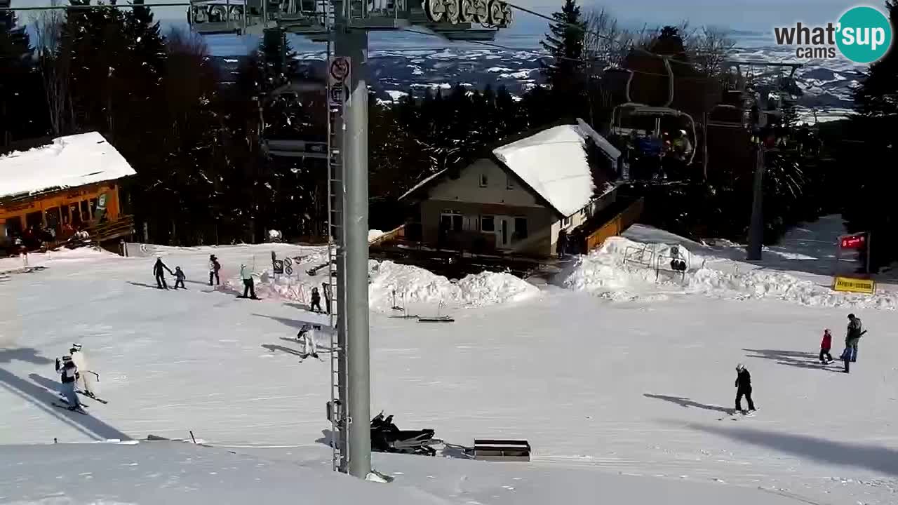 Stations de ski Maribor Pohorje web cam Ruška