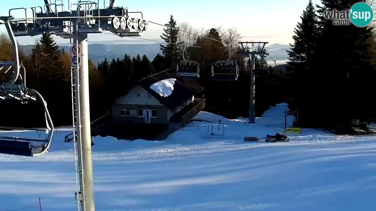 SKI Maribor Pohorje webcam Ruška