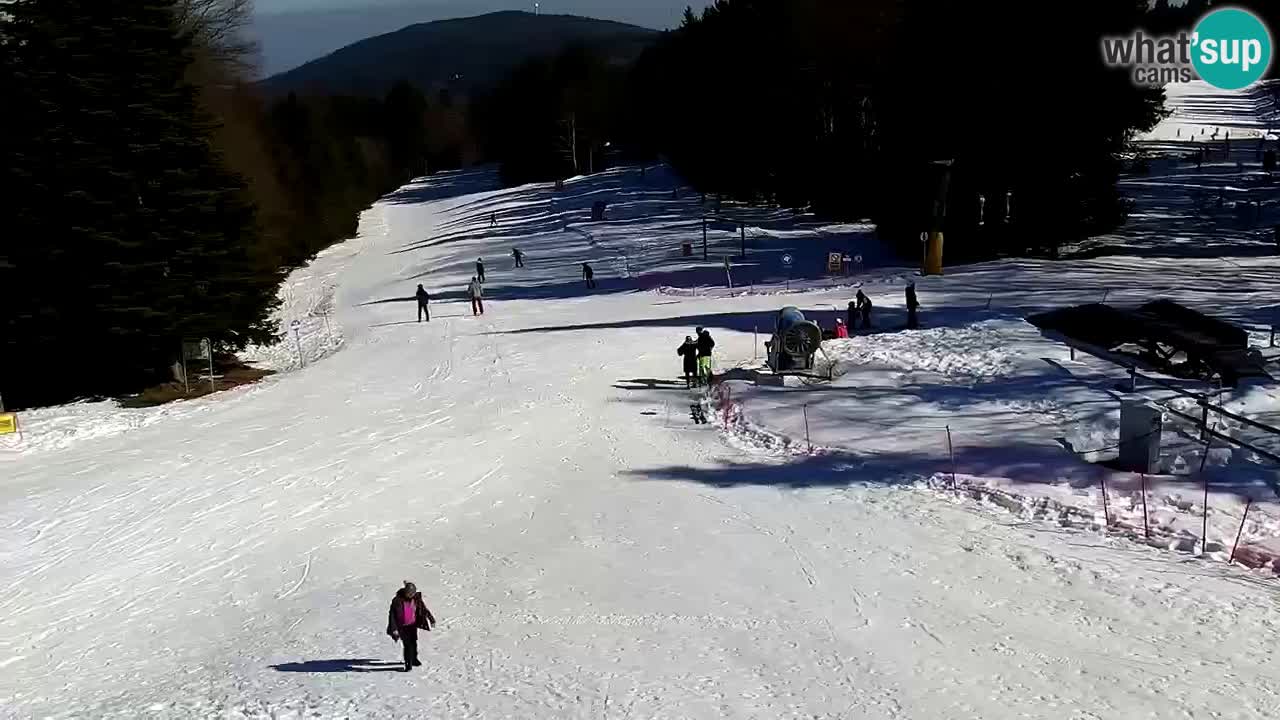 Skijalište Maribor Pohorje web kamera Ruška