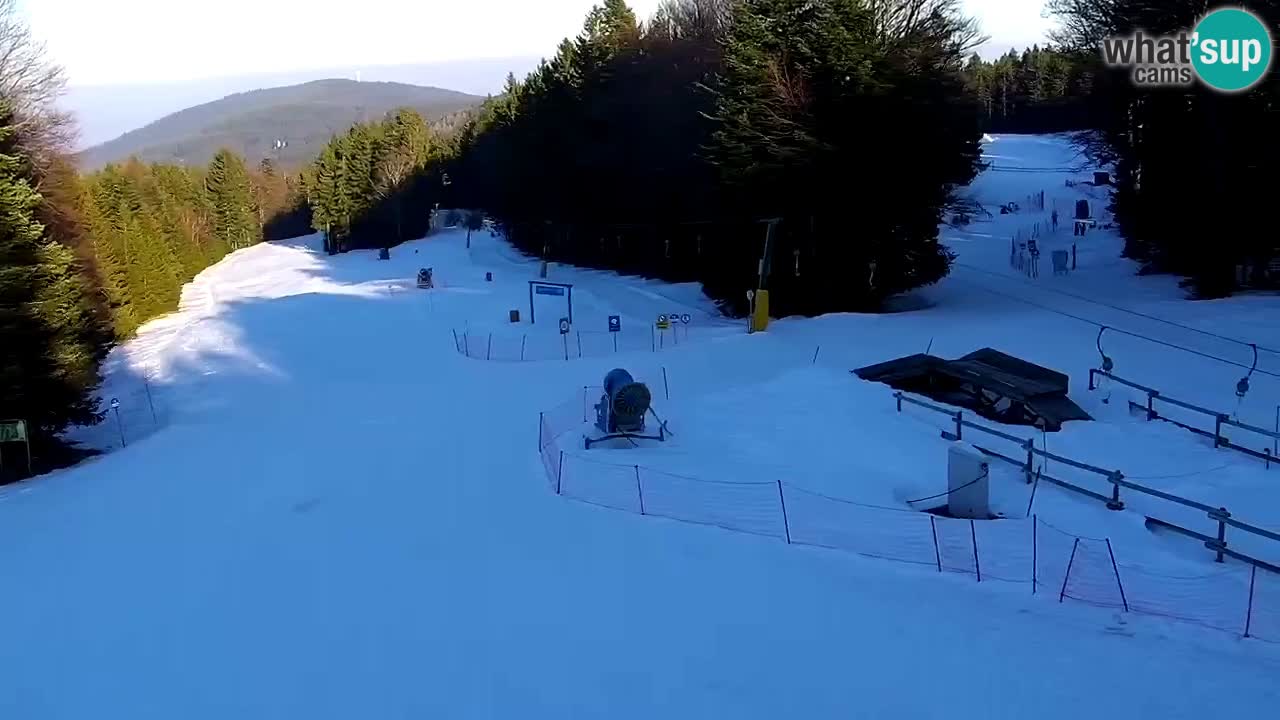 Skijalište Maribor Pohorje web kamera Ruška