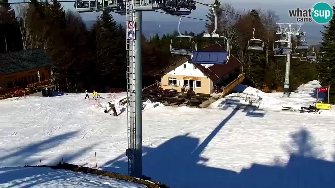 Skijalište Maribor Pohorje web kamera Ruška