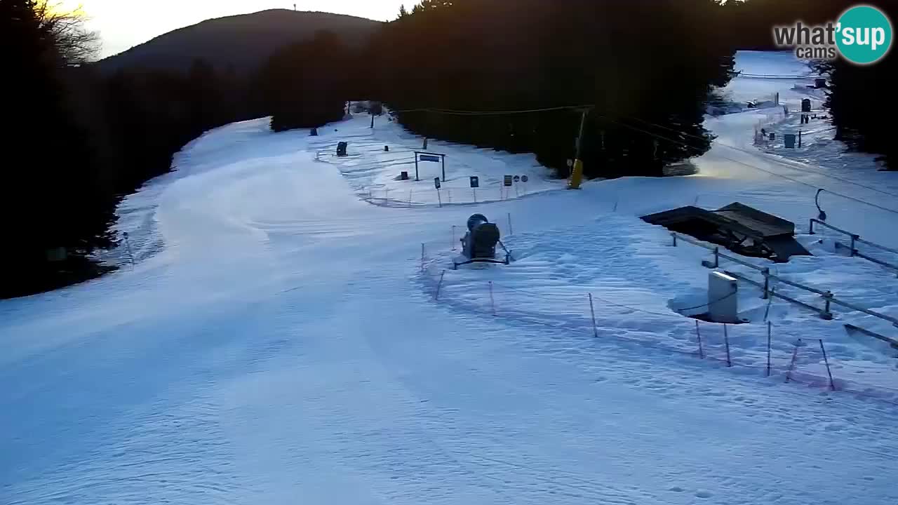 Stations de ski Maribor Pohorje web cam Ruška