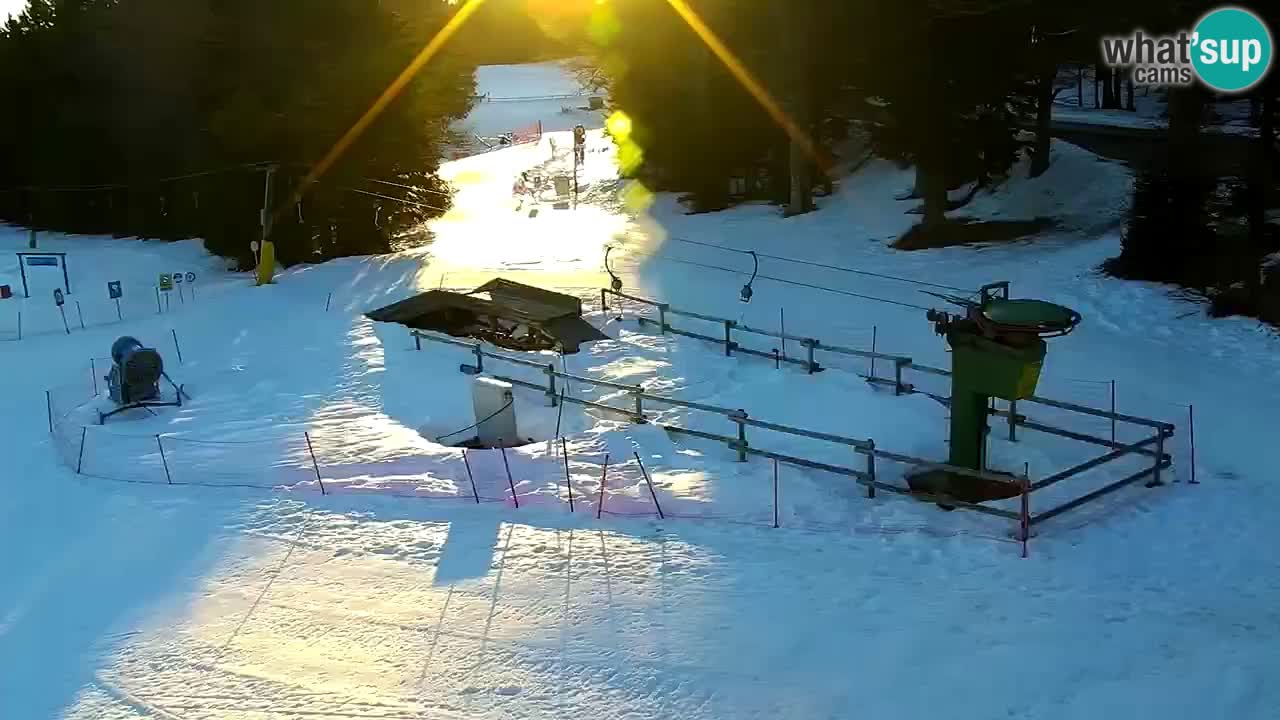 Stations de ski Maribor Pohorje web cam Ruška