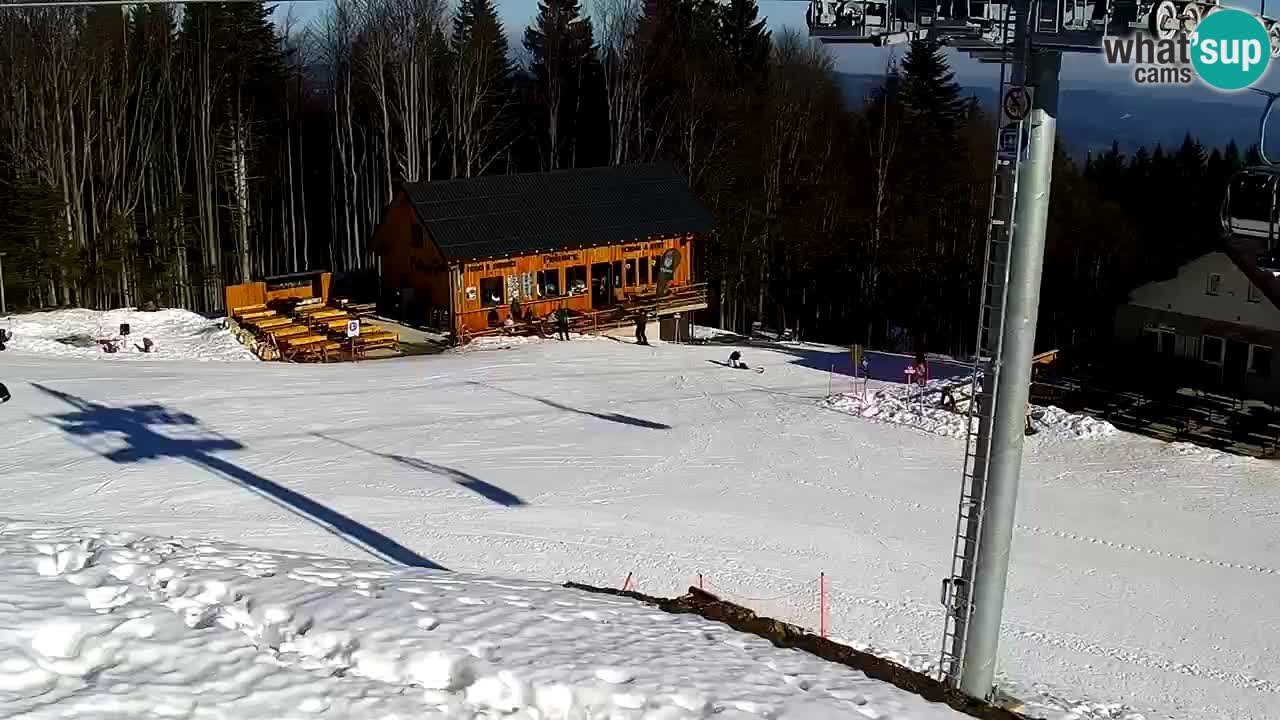 Skijalište Maribor Pohorje web kamera Ruška
