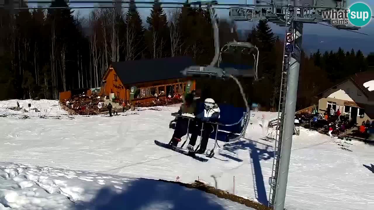 Skijalište Maribor Pohorje web kamera Ruška