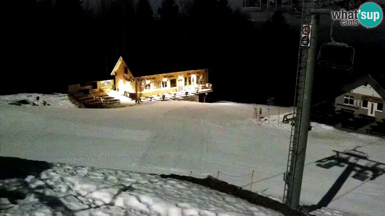 Smučišče Mariborsko Pohorje – spletna kamera Ruška zgoraj