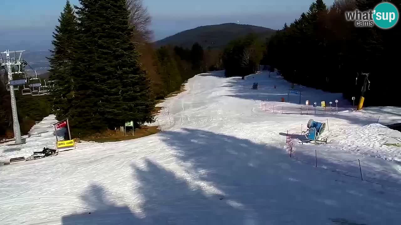 Stations de ski Maribor Pohorje web cam Ruška