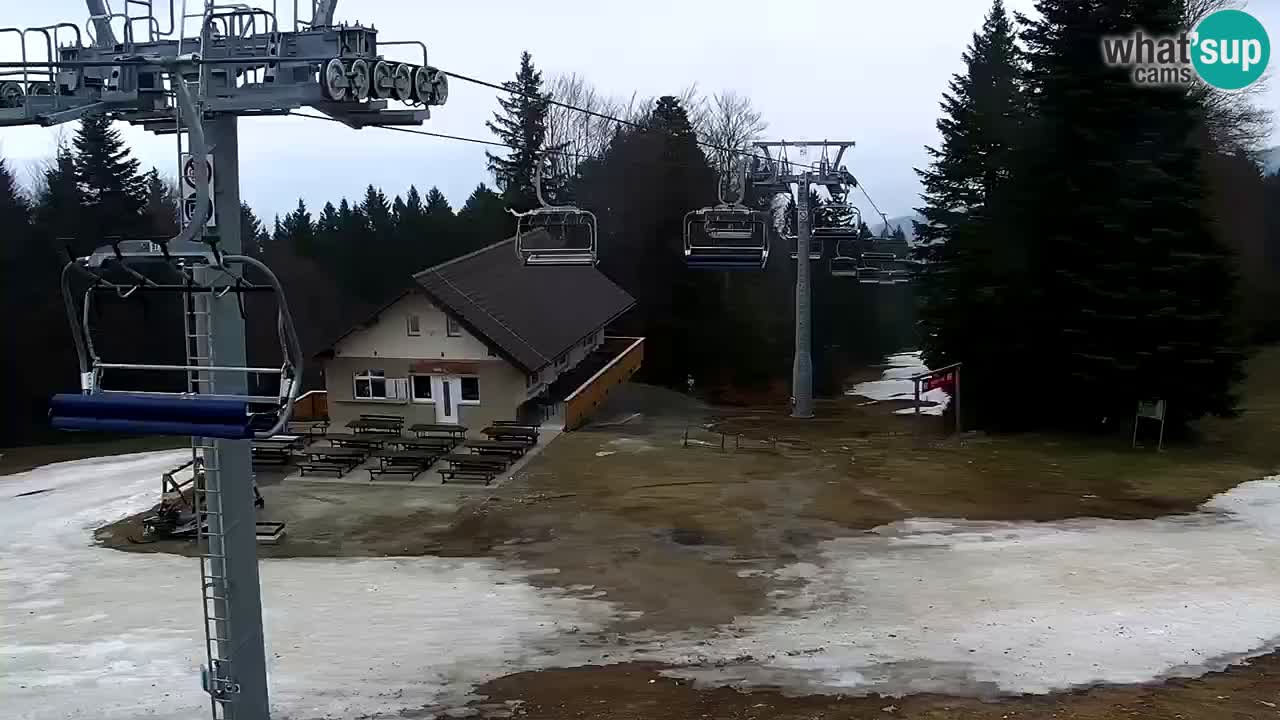 SKI Maribor Pohorje webcam Ruška