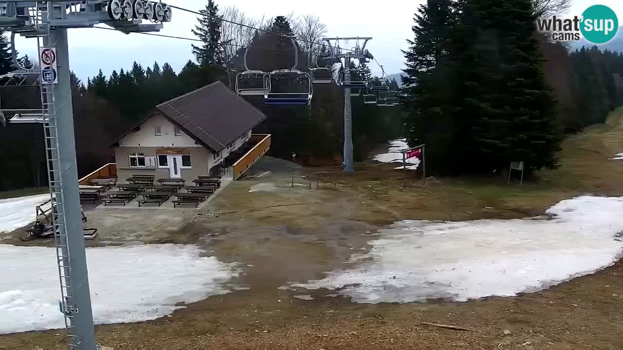 SKI Maribor Pohorje webcam Ruška