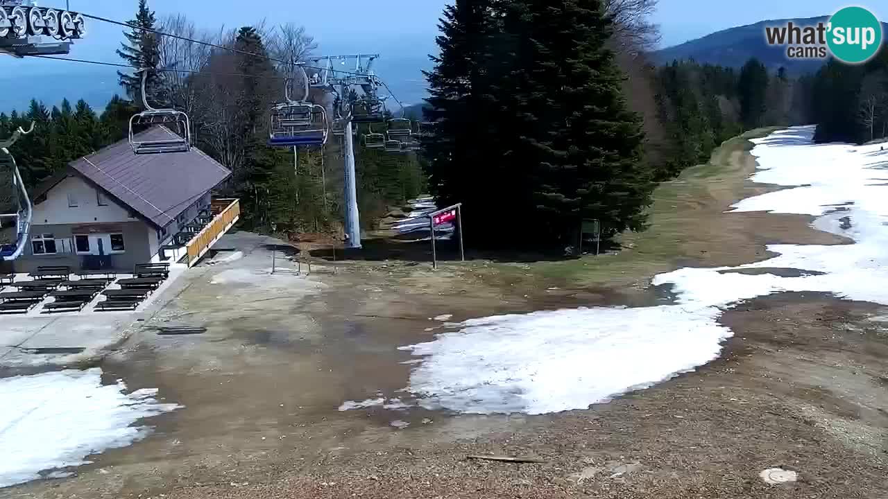 Stations de ski Maribor Pohorje web cam Ruška