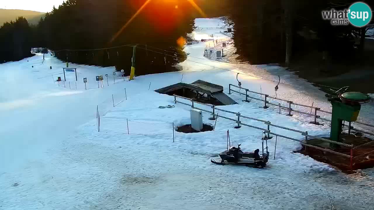 Stations de ski Maribor Pohorje web cam Ruška