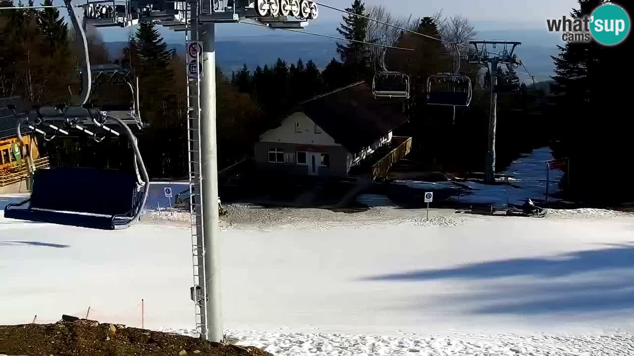 Stations de ski Maribor Pohorje web cam Ruška
