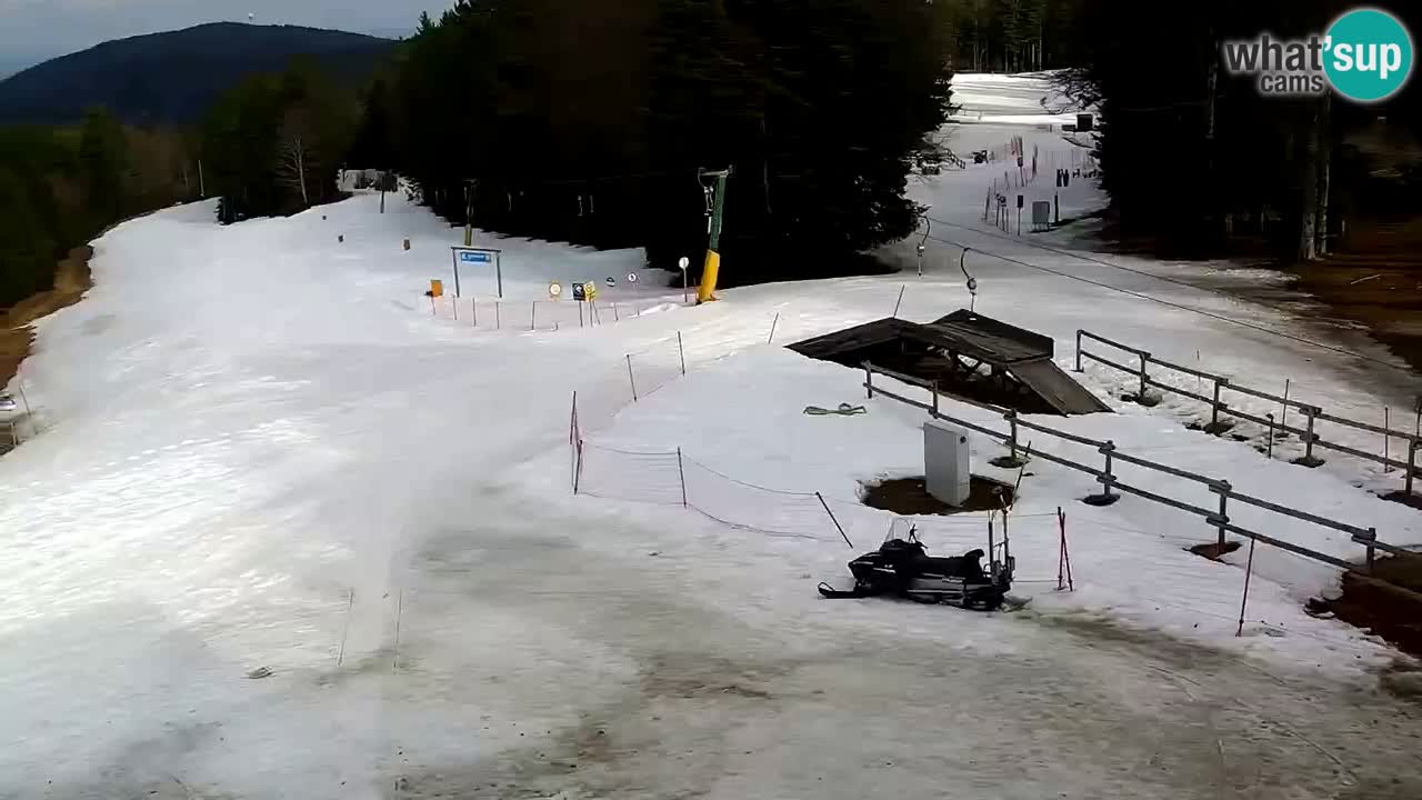 Smučišče Mariborsko Pohorje – spletna kamera Ruška zgoraj