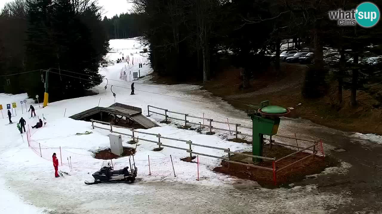 Stations de ski Maribor Pohorje web cam Ruška