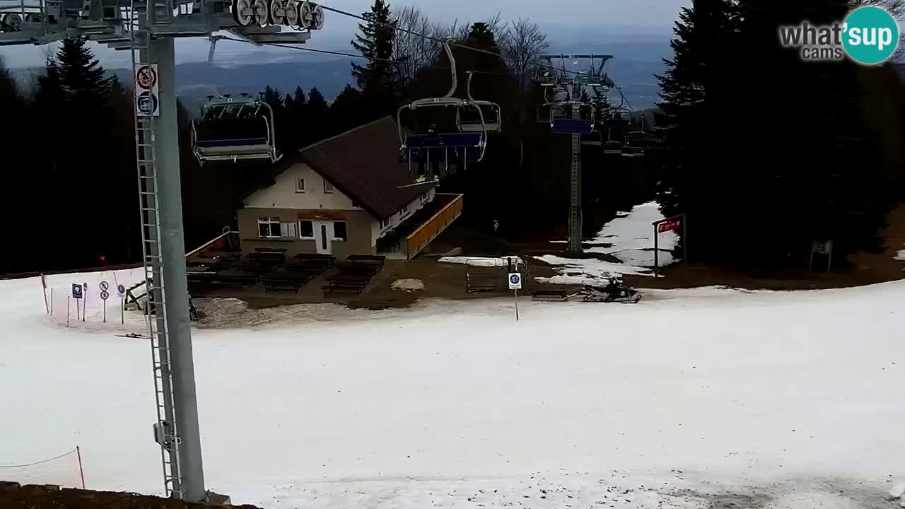Stations de ski Maribor Pohorje web cam Ruška