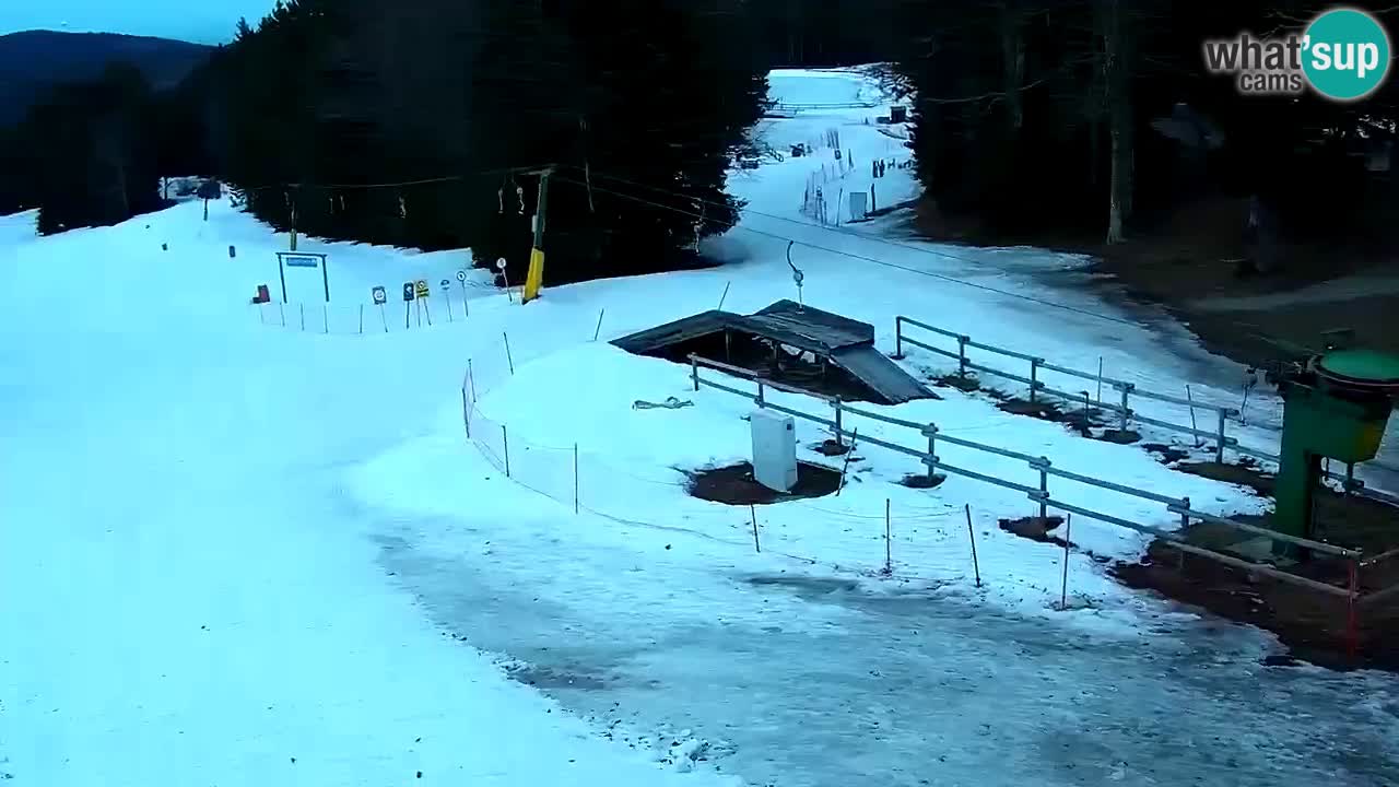 Smučišče Mariborsko Pohorje – spletna kamera Ruška zgoraj