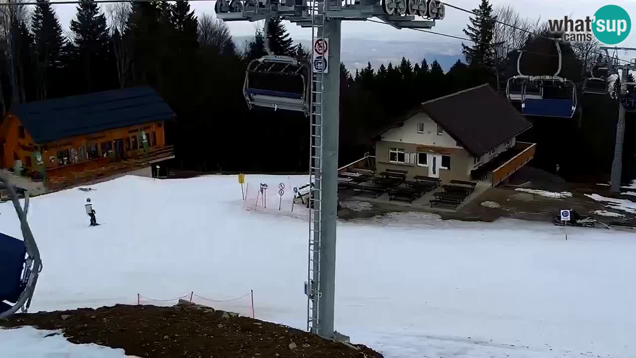 SKI Maribor Pohorje webcam Ruška