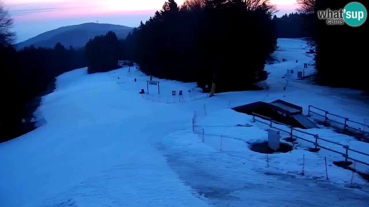 SKI Maribor Pohorje webcam Ruška