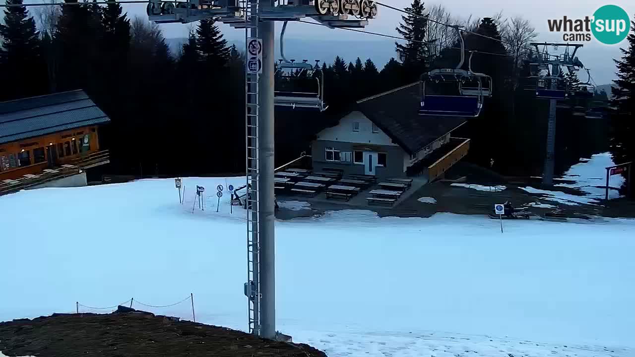SKI Maribor Pohorje webcam Ruška
