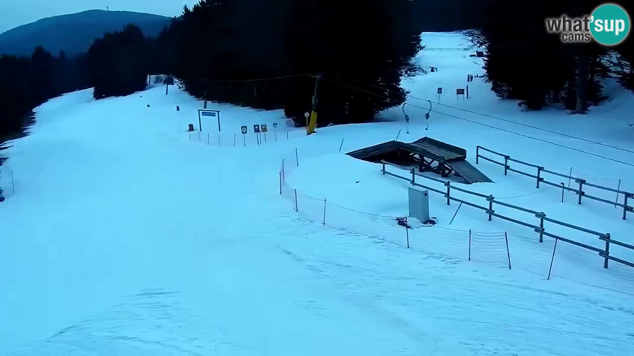 Smučišče Mariborsko Pohorje – spletna kamera Ruška zgoraj