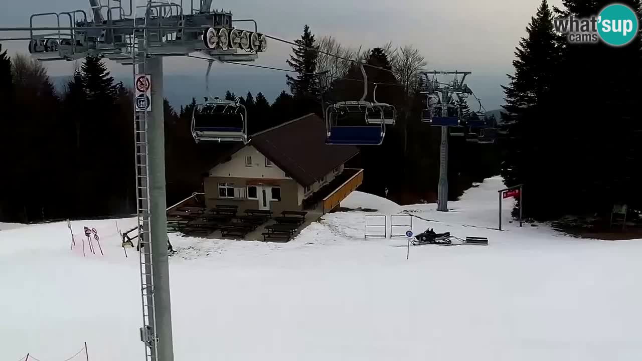 Skijalište Maribor Pohorje web kamera Ruška