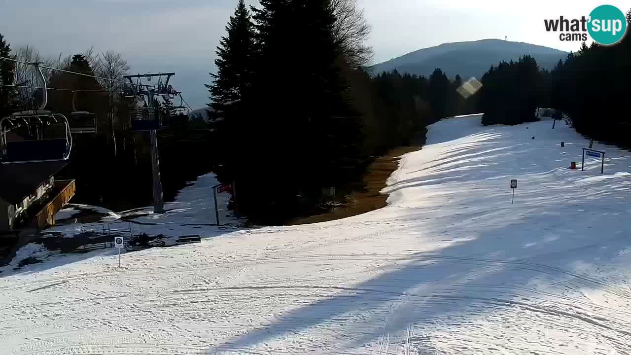 SKI Maribor Pohorje webcam Ruška