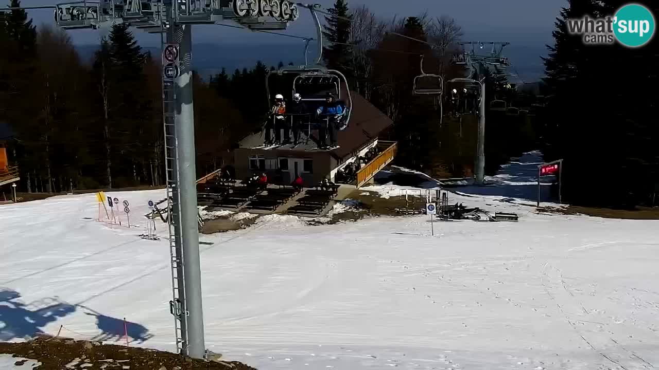 Skijalište Maribor Pohorje web kamera Ruška