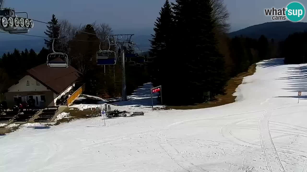 Estaciones de esquí Maribor Pohorje en vivo Ruška