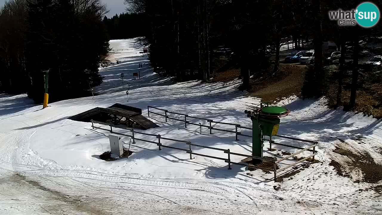 Smučišče Mariborsko Pohorje – spletna kamera Ruška zgoraj