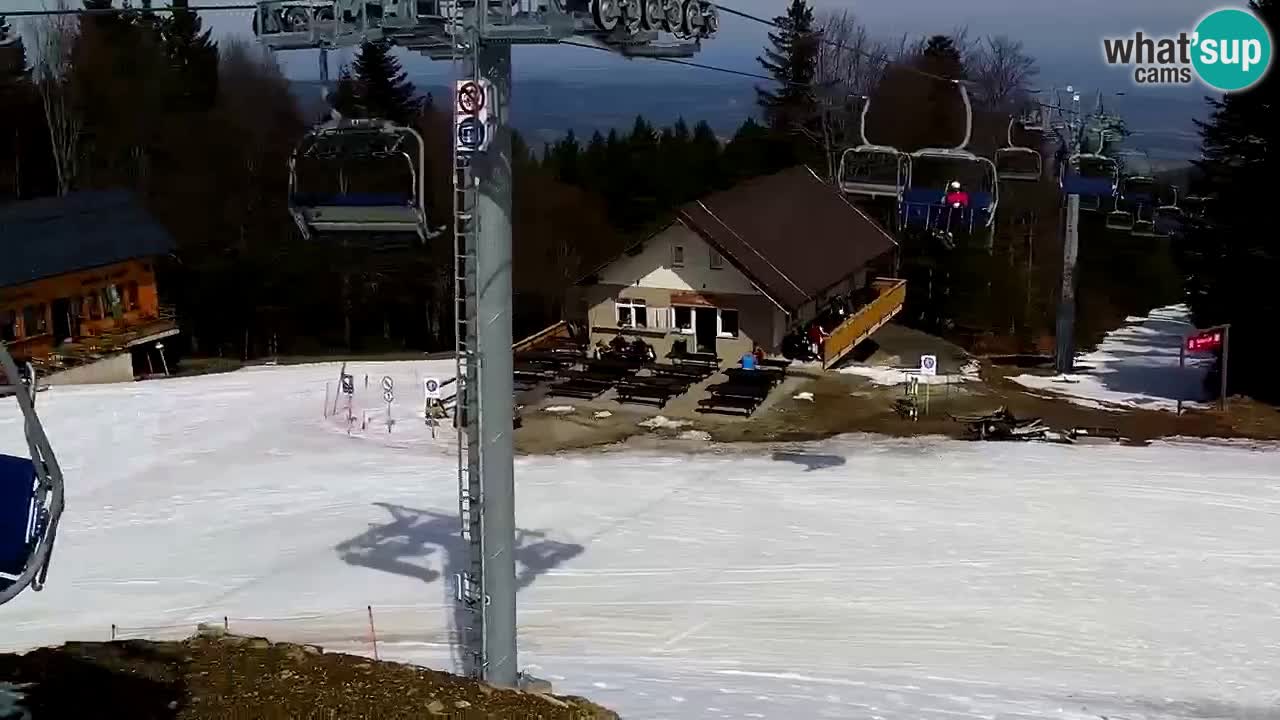 Skijalište Maribor Pohorje web kamera Ruška