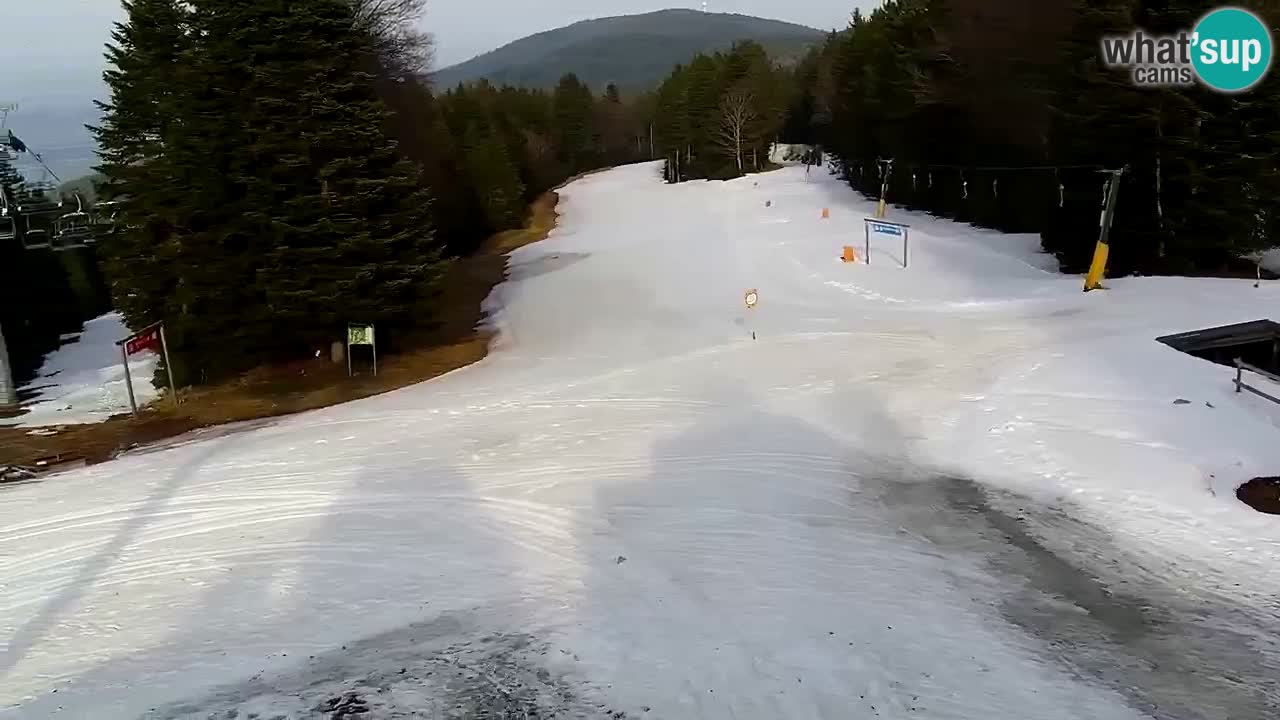 Smučišče Mariborsko Pohorje – spletna kamera Ruška zgoraj