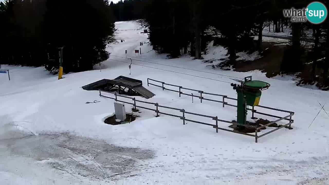 Smučišče Mariborsko Pohorje – spletna kamera Ruška zgoraj
