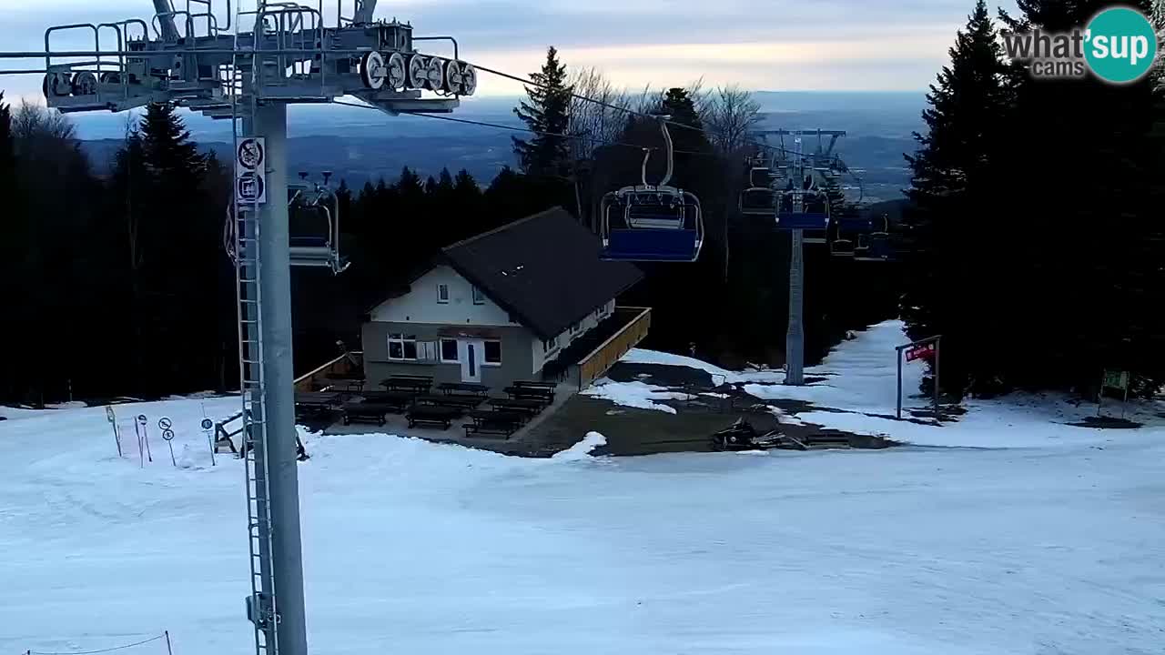 Skijalište Maribor Pohorje web kamera Ruška