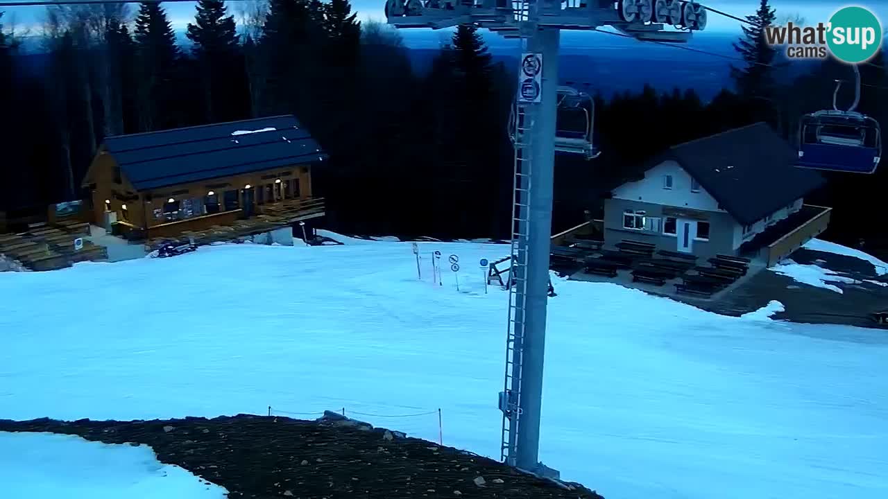 Stations de ski Maribor Pohorje web cam Ruška