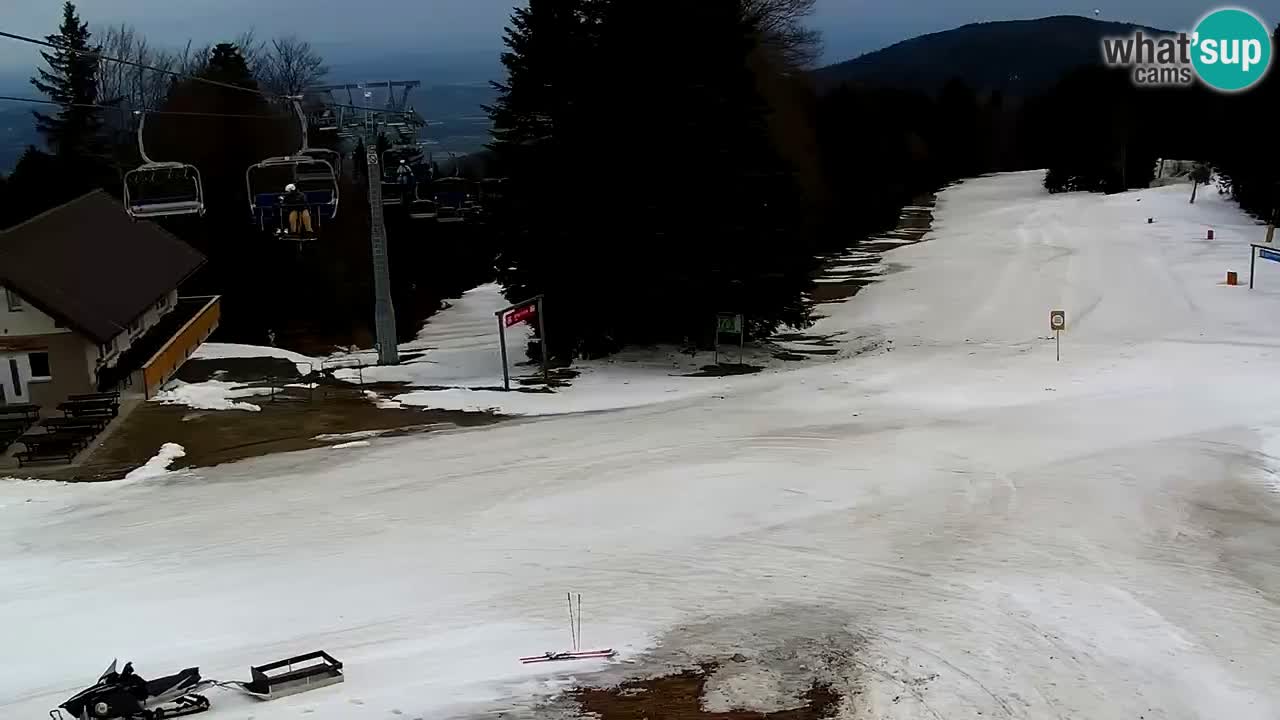 Stations de ski Maribor Pohorje web cam Ruška