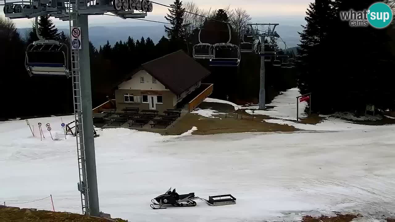 Estaciones de esquí Maribor Pohorje en vivo Ruška