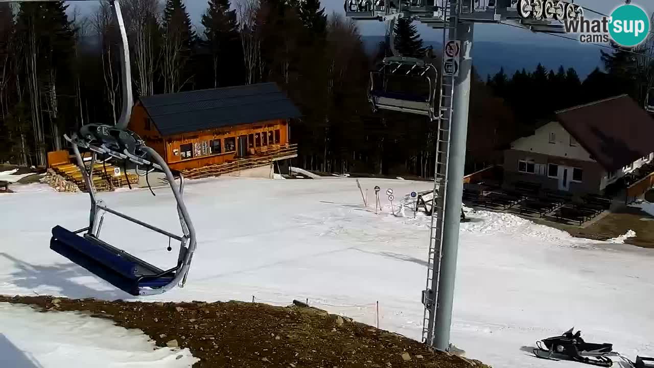 SKI Maribor Pohorje webcam Ruška