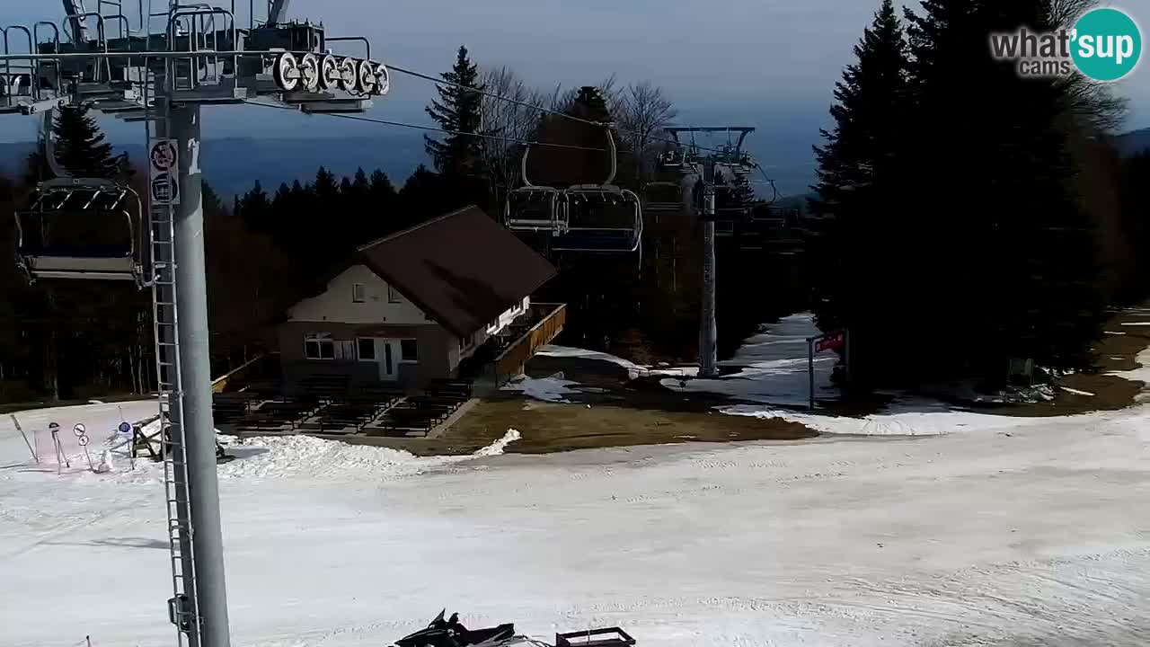 Stations de ski Maribor Pohorje web cam Ruška