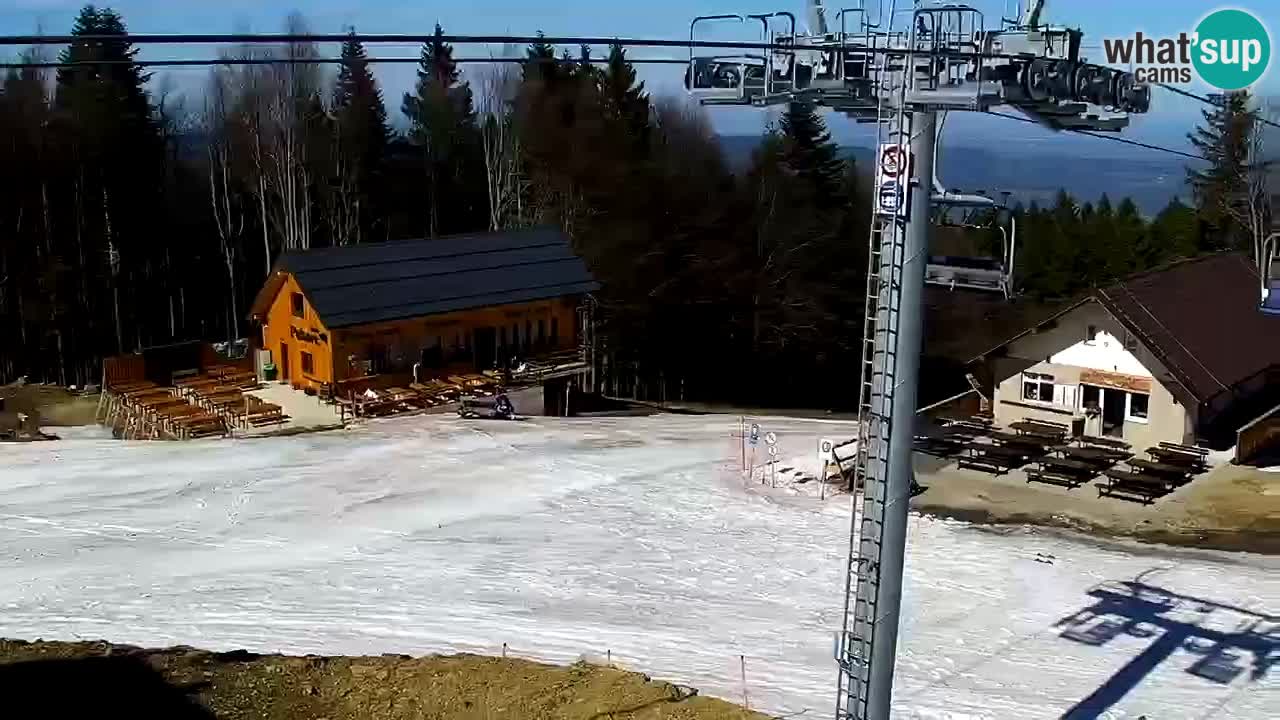 Stations de ski Maribor Pohorje web cam Ruška