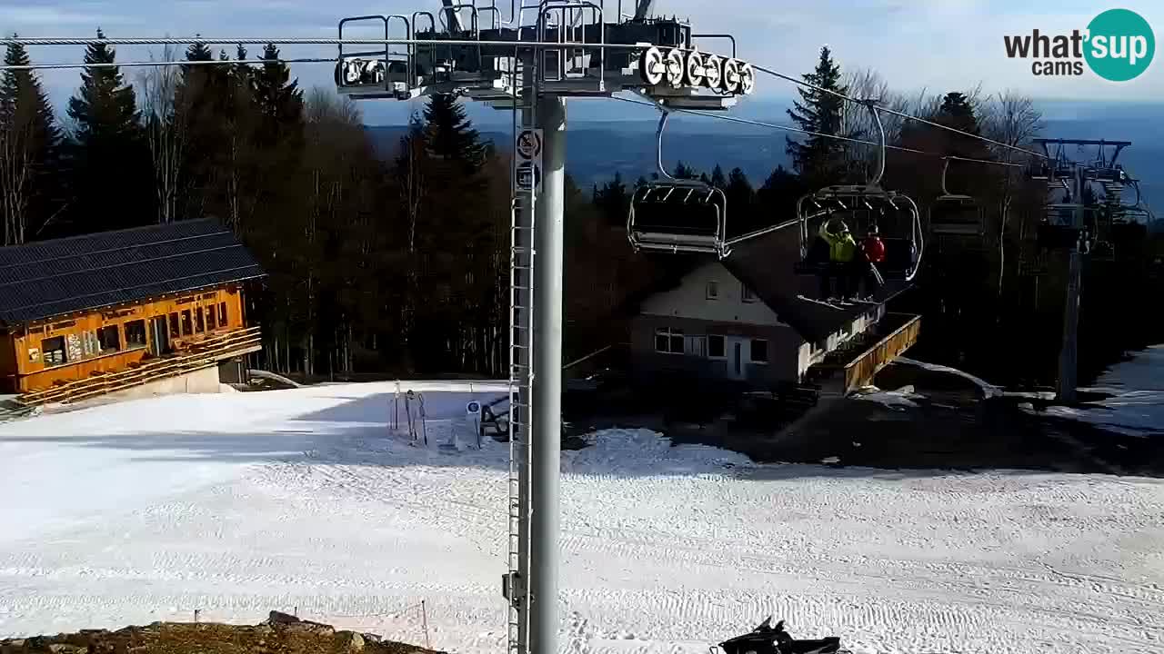 SKI Maribor Pohorje webcam Ruška