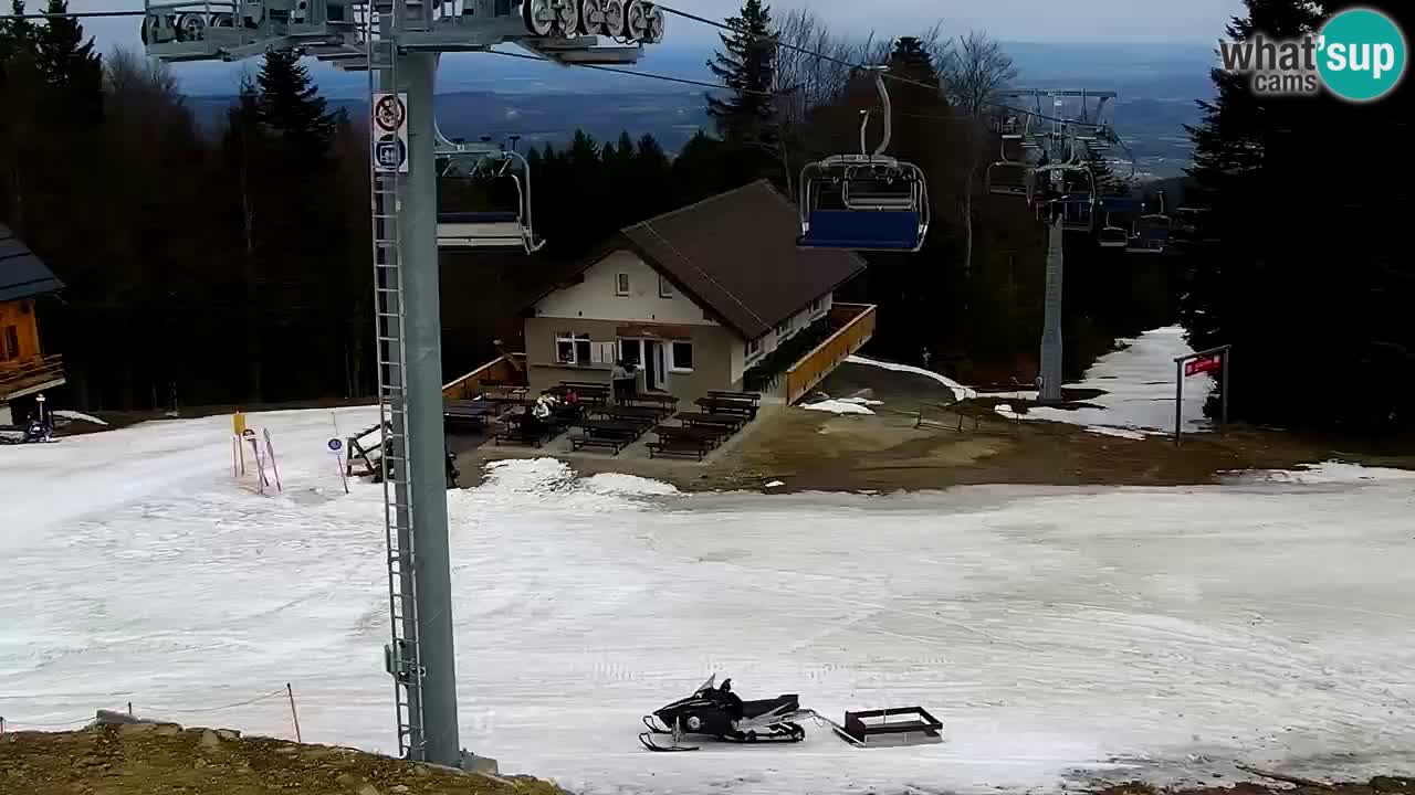 Stations de ski Maribor Pohorje web cam Ruška