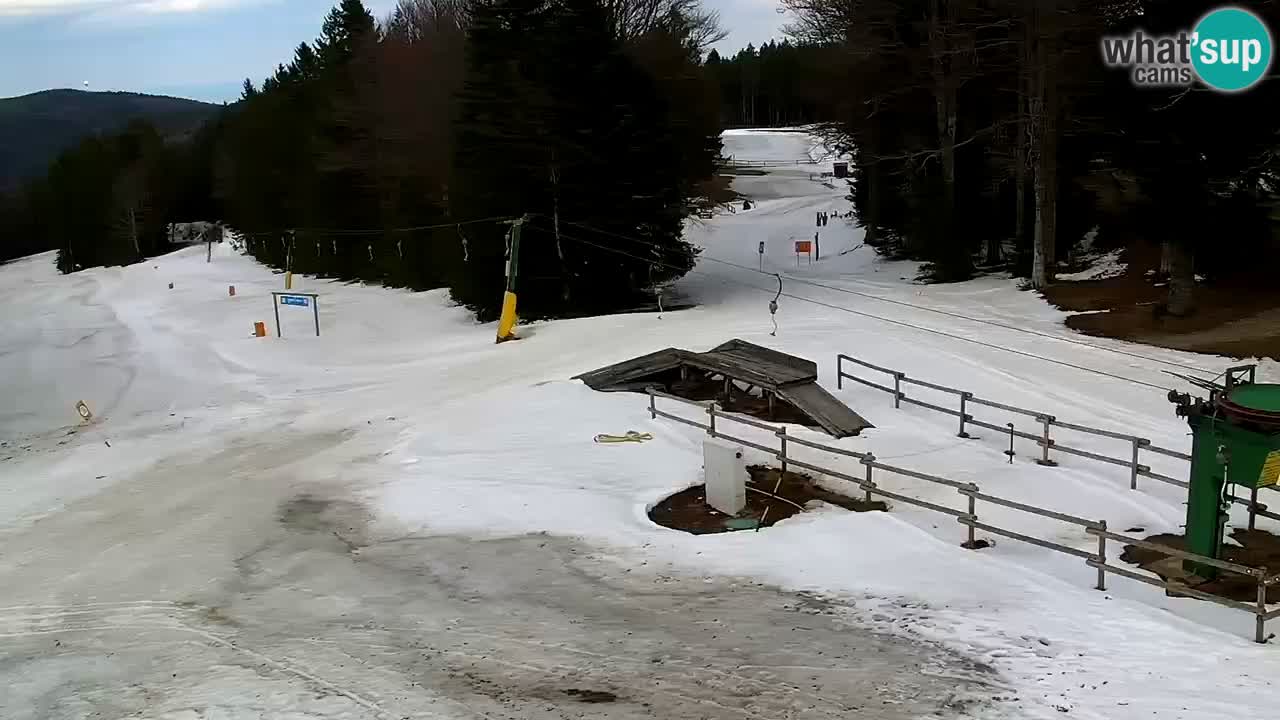 Stations de ski Maribor Pohorje web cam Ruška
